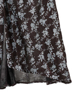 Rose Velvet Tulle Gathered Skirt-FETICO-Forget-me-nots Online Store