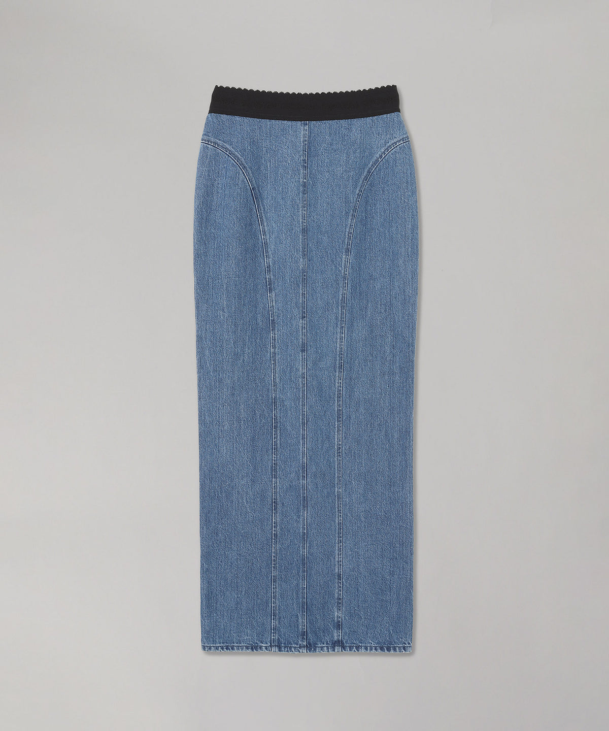 スカート fetico Organic Cotton Denim Long Skirt fetico Organic Cotton Denim Long Skirt