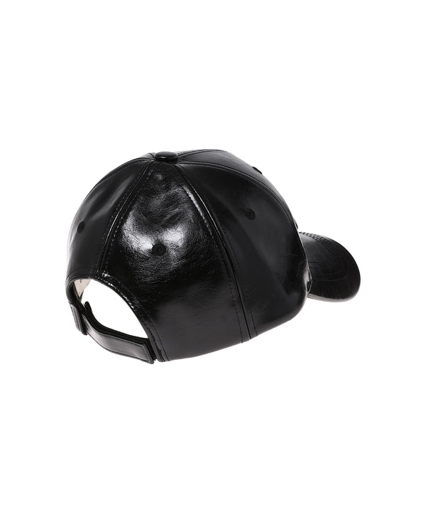 Black Pu Cap-Feng Chen Wang-Forget-me-nots Online Store