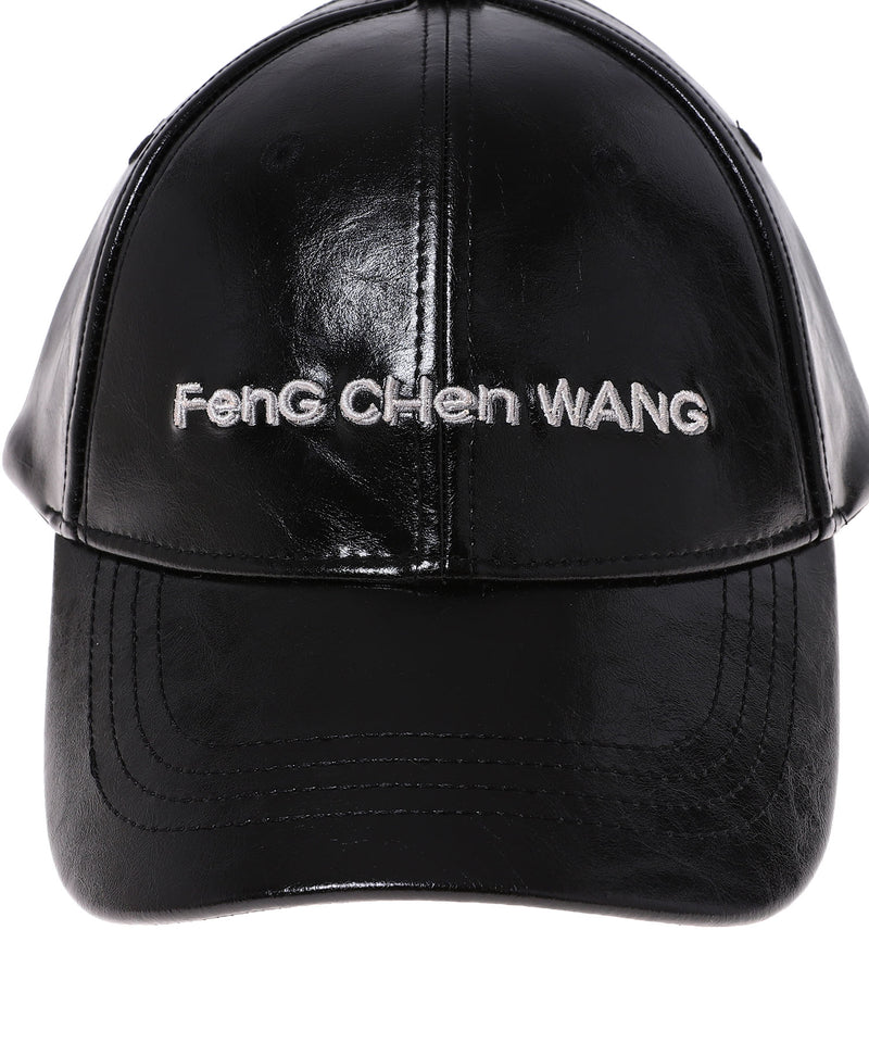 Black Pu Cap-Feng Chen Wang-Forget-me-nots Online Store