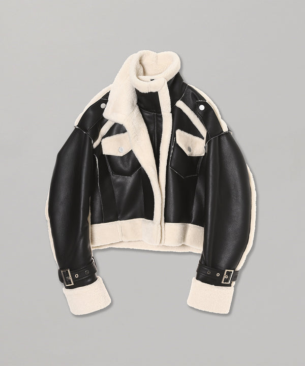 Double Side Sherpa Jacket-Feng Chen Wang-Forget-me-nots Online Store