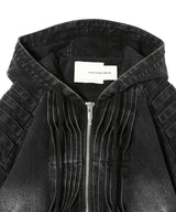 Denim Folding Oversized Jacket-Feng Chen Wang-Forget-me-nots Online Store