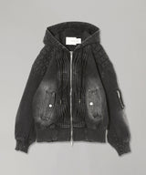 Denim Folding Oversized Jacket-Feng Chen Wang-Forget-me-nots Online Store