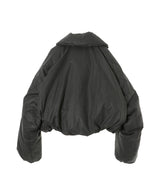 Gray Washed Folding Oversized Padded Jacket-Feng Chen Wang-Forget-me-nots Online Store