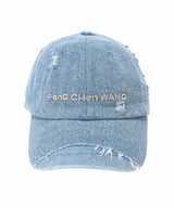 Blue Denim Sanding Finishing Cap-Feng Chen Wang-Forget-me-nots Online Store