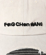 Grey Denim Sanding Finishing Cap-Feng Chen Wang-Forget-me-nots Online Store