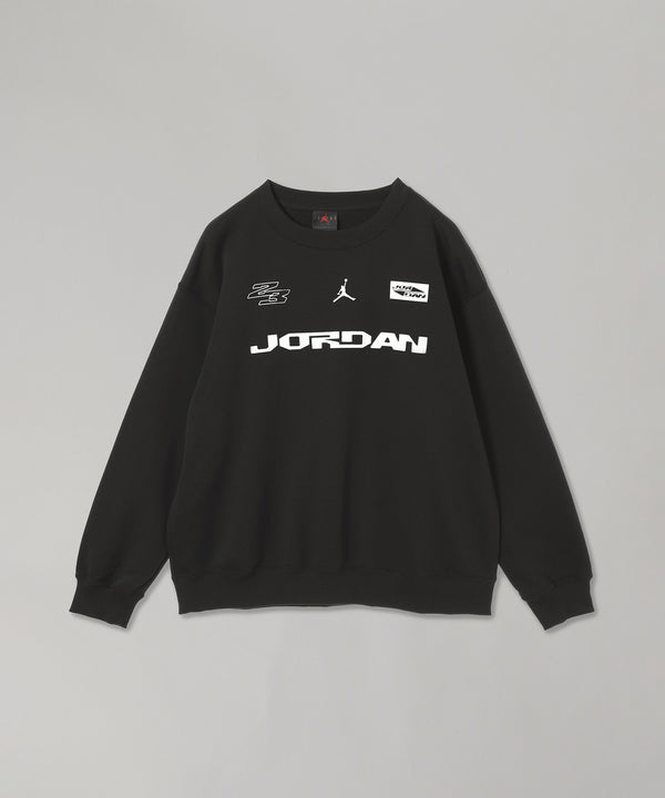 Wmns Jordan Brkln Fleece L/S Crew Gfx 24-JORDAN-Forget-me-nots Online Store