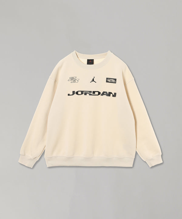 Wmns Jordan Brkln Fleece L/S Crew Gfx 24-JORDAN-Forget-me-nots Online Store