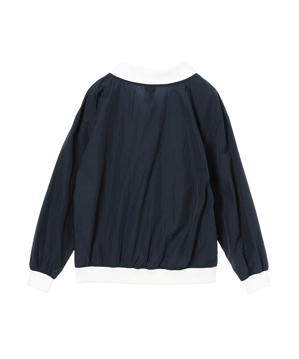 Nike Wmns Nsw Essential Woven Uv Vneck L/S Top-NIKE-Forget-me-nots Online Store