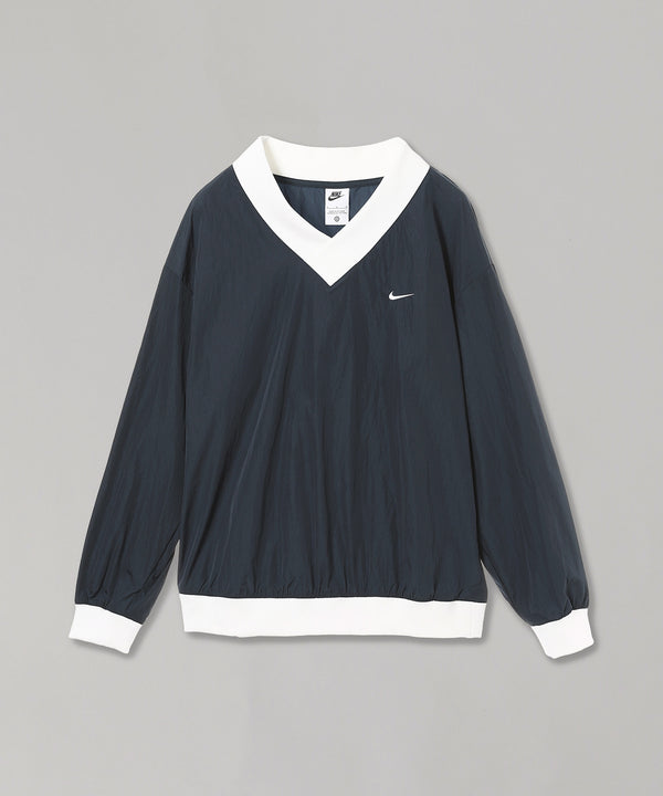 Nike Wmns Nsw Essential Woven Uv Vneck L/S Top-NIKE-Forget-me-nots Online Store