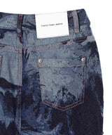 Laser Printed Denim Skirt-Feng Chen Wang-Forget-me-nots Online Store