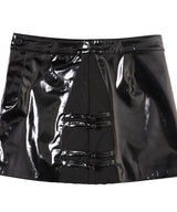 Pankou Slit Mini Skirt-Feng Chen Wang-Forget-me-nots Online Store