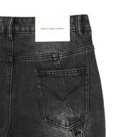 Deconstruction Lace-Up Jeans-Feng Chen Wang-Forget-me-nots Online Store