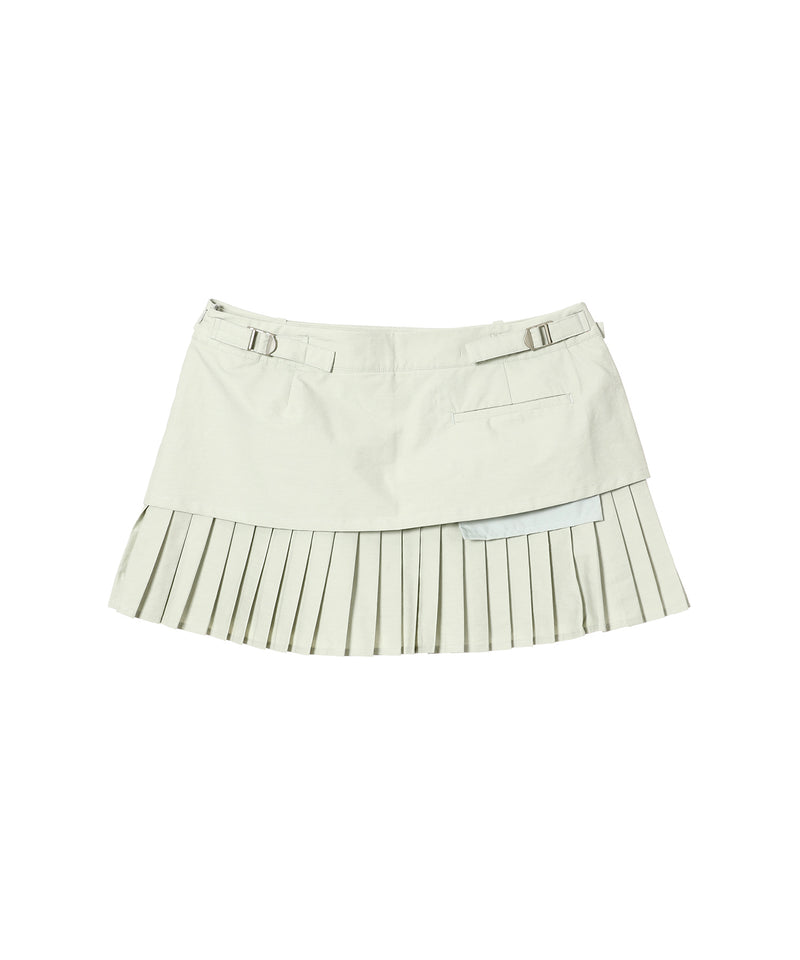 Nylon Layered Pleated Skirt-Feng Chen Wang-Forget-me-nots Online Store