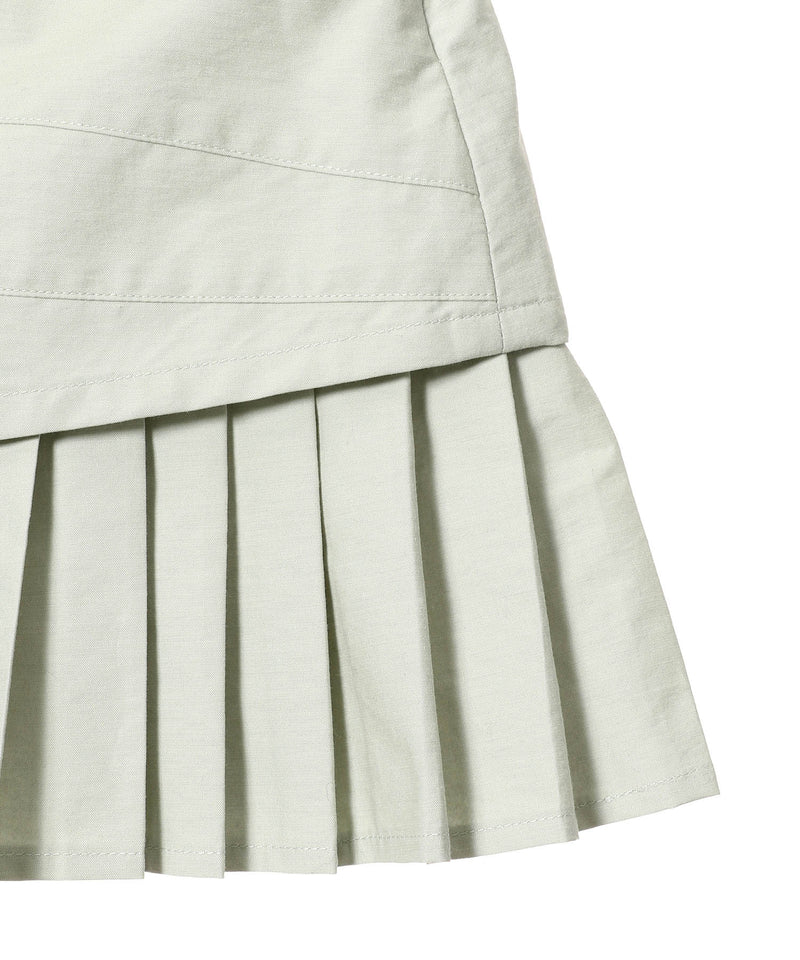 Nylon Layered Pleated Skirt-Feng Chen Wang-Forget-me-nots Online Store