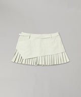 Nylon Layered Pleated Skirt-Feng Chen Wang-Forget-me-nots Online Store