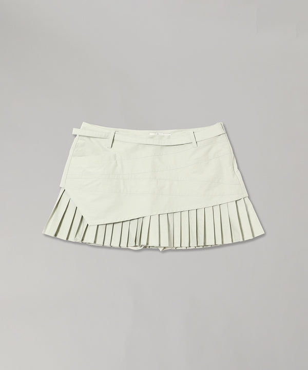 Nylon Layered Pleated Skirt-Feng Chen Wang-Forget-me-nots Online Store