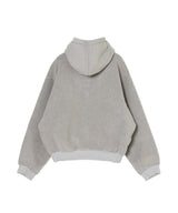 Wool Fleece Hoodie-Goldwin 0-Forget-me-nots Online Store