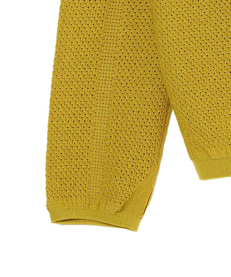 Perforated Wholegarment Knit Top-Goldwin 0-Forget-me-nots Online Store