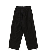 Cotton Silk Blend Helicoid Wide Pants-Goldwin 0-Forget-me-nots Online Store
