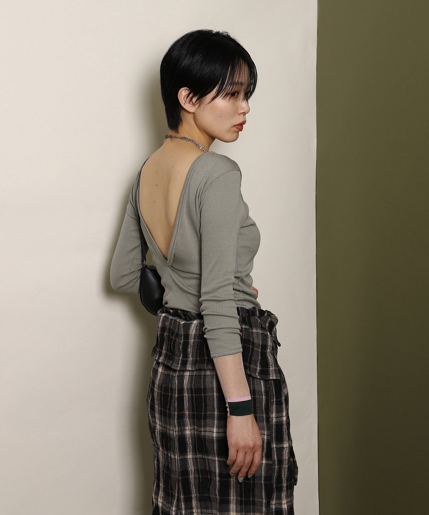 トーガ プルラ TOGA PULLA 20SS テレコロングスリーブストップス Tereko Long Sleeve Fmn Exclusive｜トーガプルラ(TOGA PULLA)｜Forget