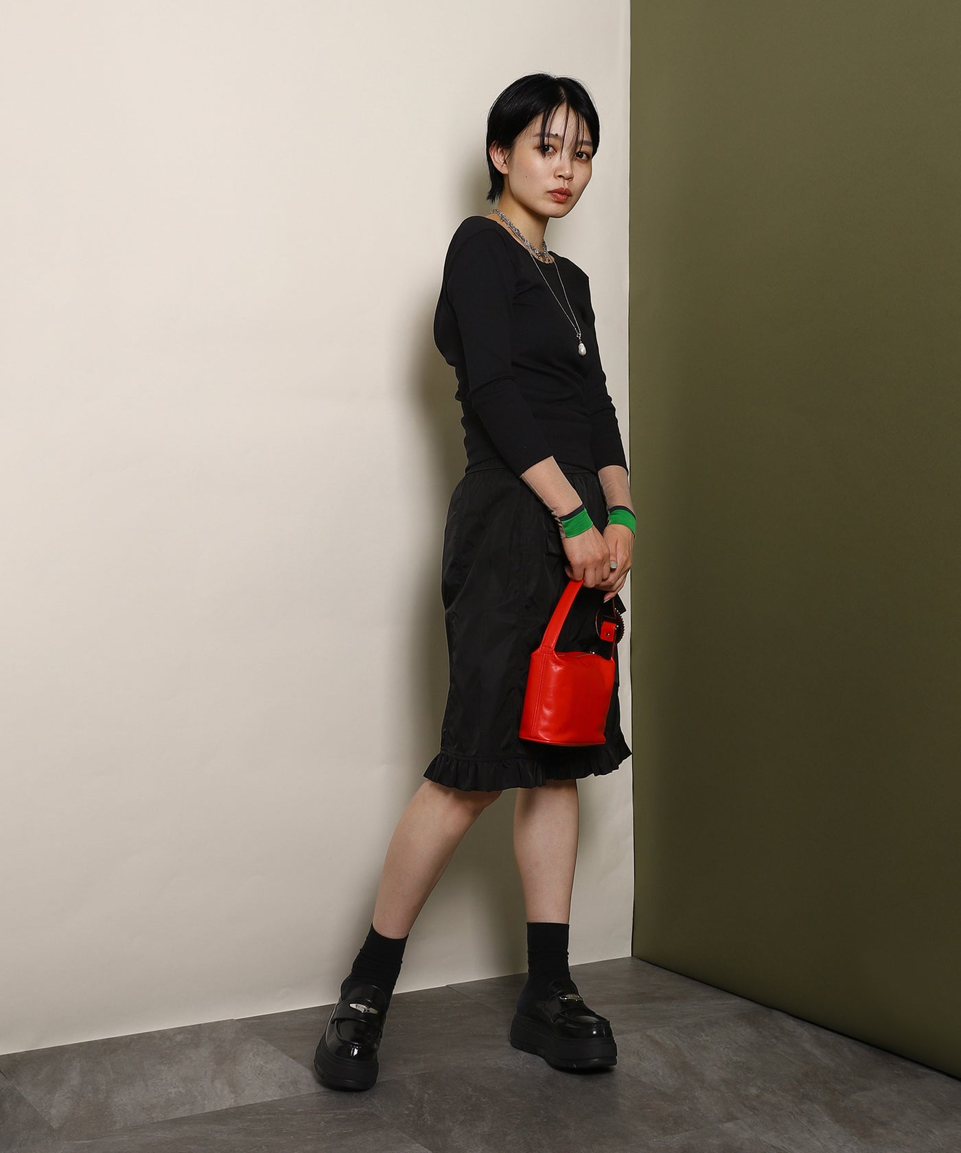 Tereko Long Sleeve Fmn Exclusive｜トーガプルラ(TOGA PULLA)｜Forget