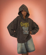 Isoli Cropped Hoodie-GANNI-Forget-me-nots Online Store