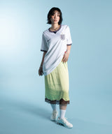 モデル身長：165cm / カラー：Yellow / サイズ：F