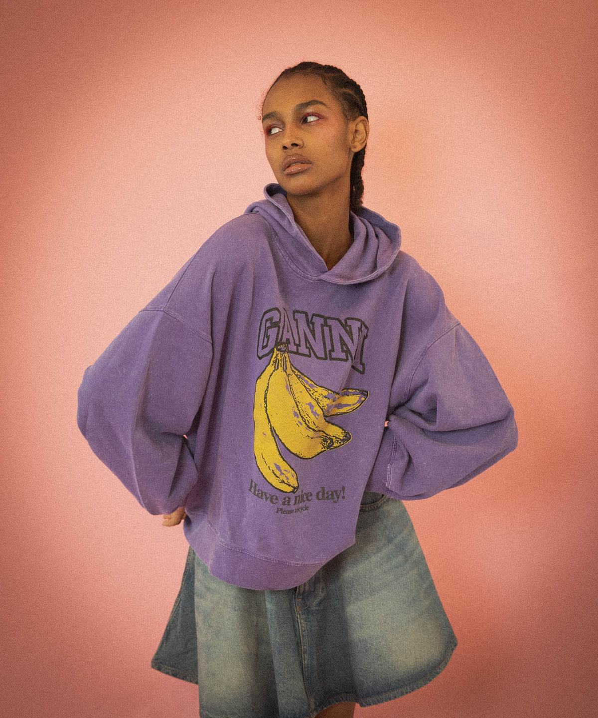 philme logo sweat ivory ロゴスウェット アイボリー WOMENS ZIP HOODIE - ITALIAN STRRAW – Bridgeforth Cotton