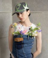 Denim Twist Bustier-Andersson Bell-Forget-me-nots Online Store