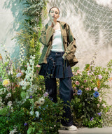 2Nd Best Printed Denim Jeans-CONSTANÇA ENTRUDO-Forget-me-nots Online Store