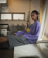 Isoli Crewneck Washed Effect-GANNI-Forget-me-nots Online Store