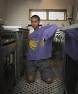 Isoli Crewneck Washed Effect-GANNI-Forget-me-nots Online Store
