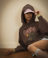 Printed Nylon Cap-GANNI-Forget-me-nots Online Store