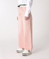 【Coming Soon】Wide Straight Denim Pants With Studs-Forget-me-nots-Forget-me-nots Online Store