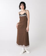 モデル身長：165cm / カラー：Brown / サイズ：F