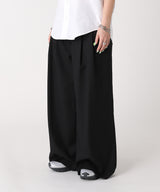 Wide Tuck Slacks-Forget-me-nots-Forget-me-nots Online Store