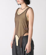 Layered Bodysuit-Forget-me-nots-Forget-me-nots Online Store