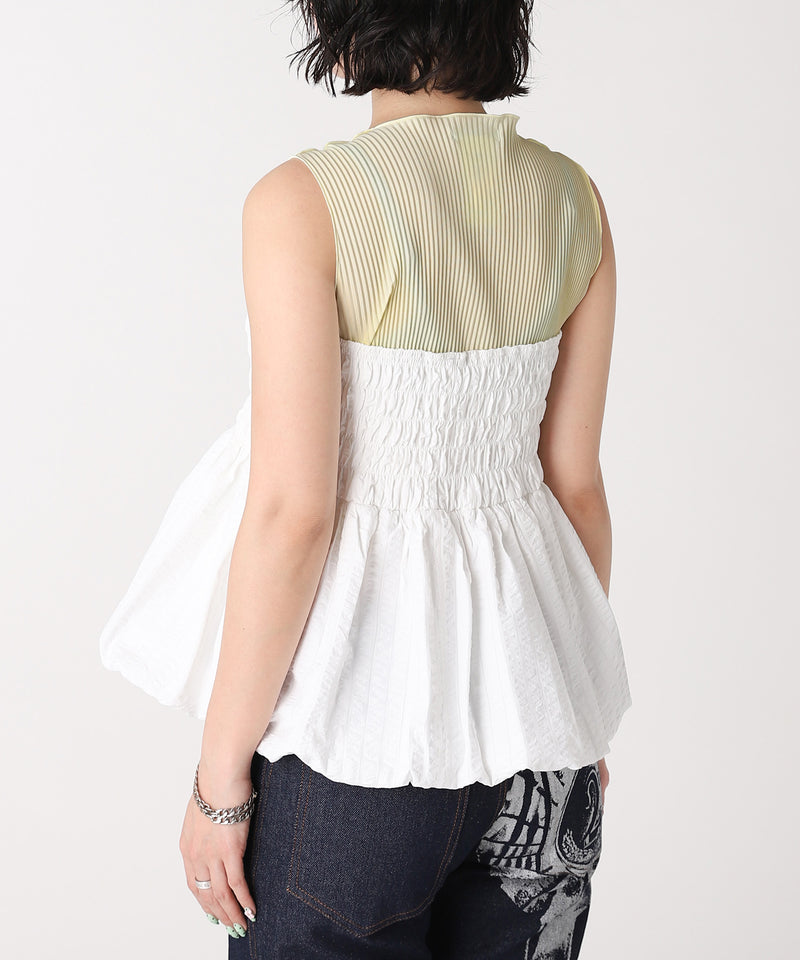 Chopped Top *Sleeveless｜コトハヨコザワ(kotohayokozawa)｜Forget-me