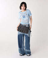 モデル身長：165cm / カラー：Indigo / サイズ：26inch