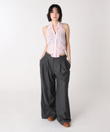 モデル身長：165cm / カラー：Charcoal Grey / サイズ：M