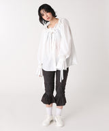 モデル身長：165cm / カラー：White / サイズ：M