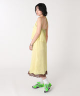 モデル身長：165cm / カラー：Yellow / サイズ：F