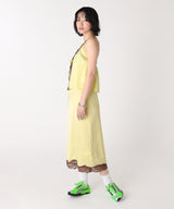 モデル身長：165cm / カラー：Yellow / サイズ：F