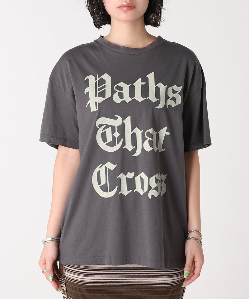 Print Tee With Damage｜フォーゲットミーノッツ(Forget-me-nots