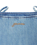 Tint Denim Strap Dress-GANNI-Forget-me-nots Online Store