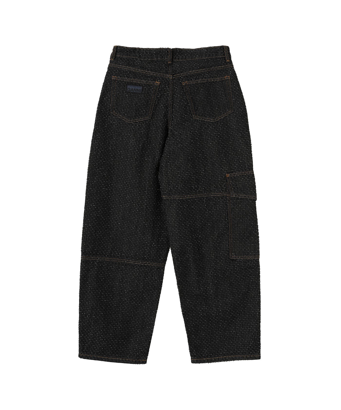 ガニー(GANNI)｜Fluffy Denim Carpenter Jeans - 250254200033