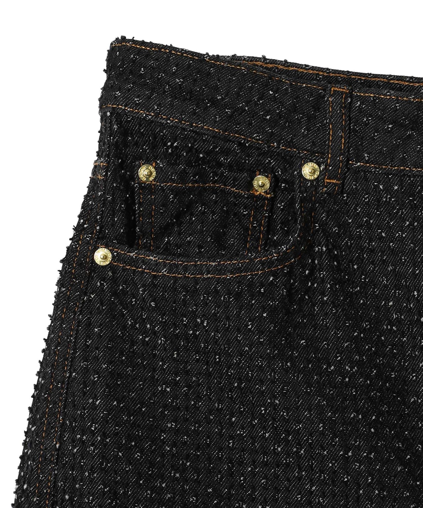 ガニー(GANNI)｜Fluffy Denim Carpenter Jeans - 250254200033
