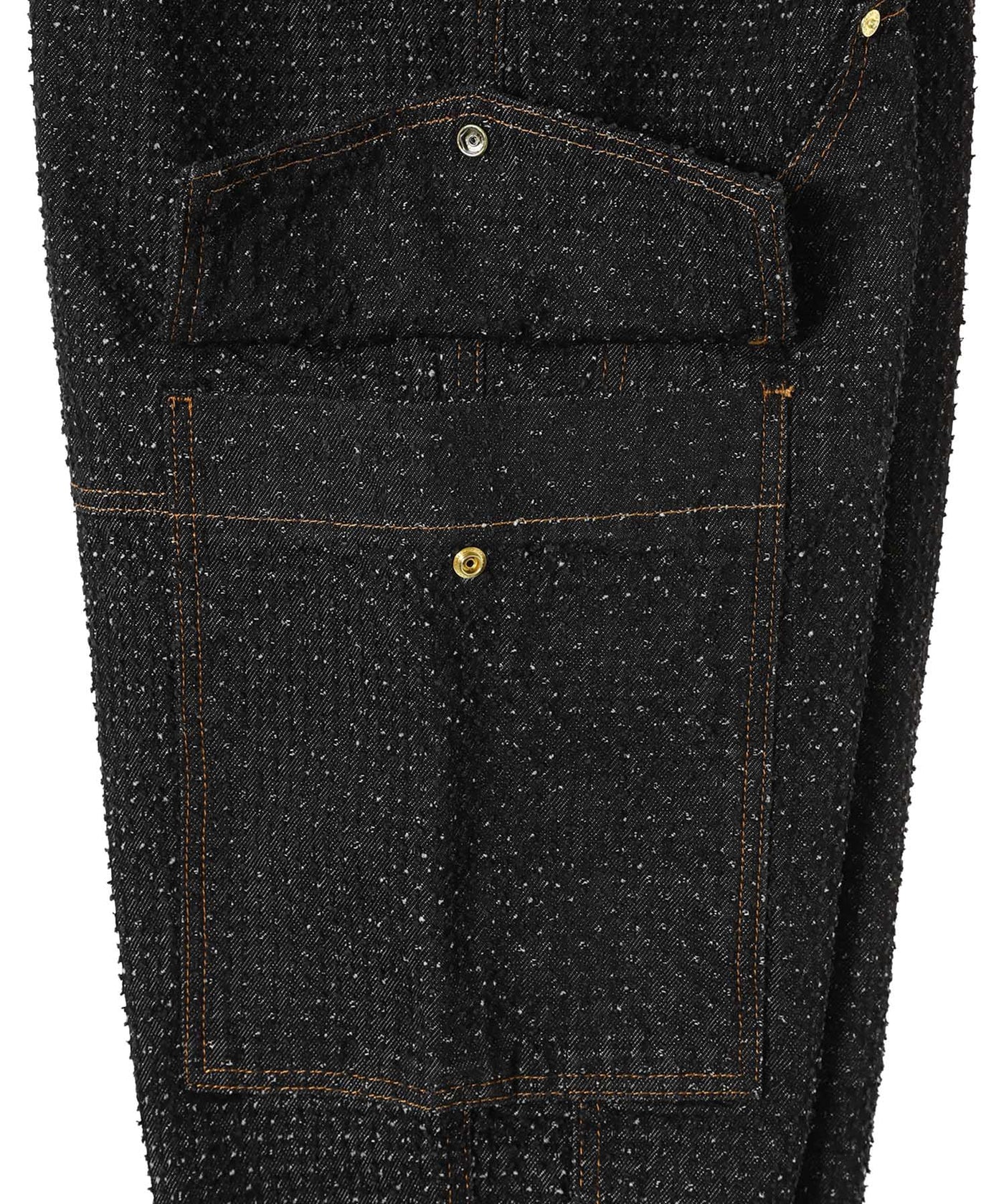 ガニー(GANNI)｜Fluffy Denim Carpenter Jeans - 250254200033
