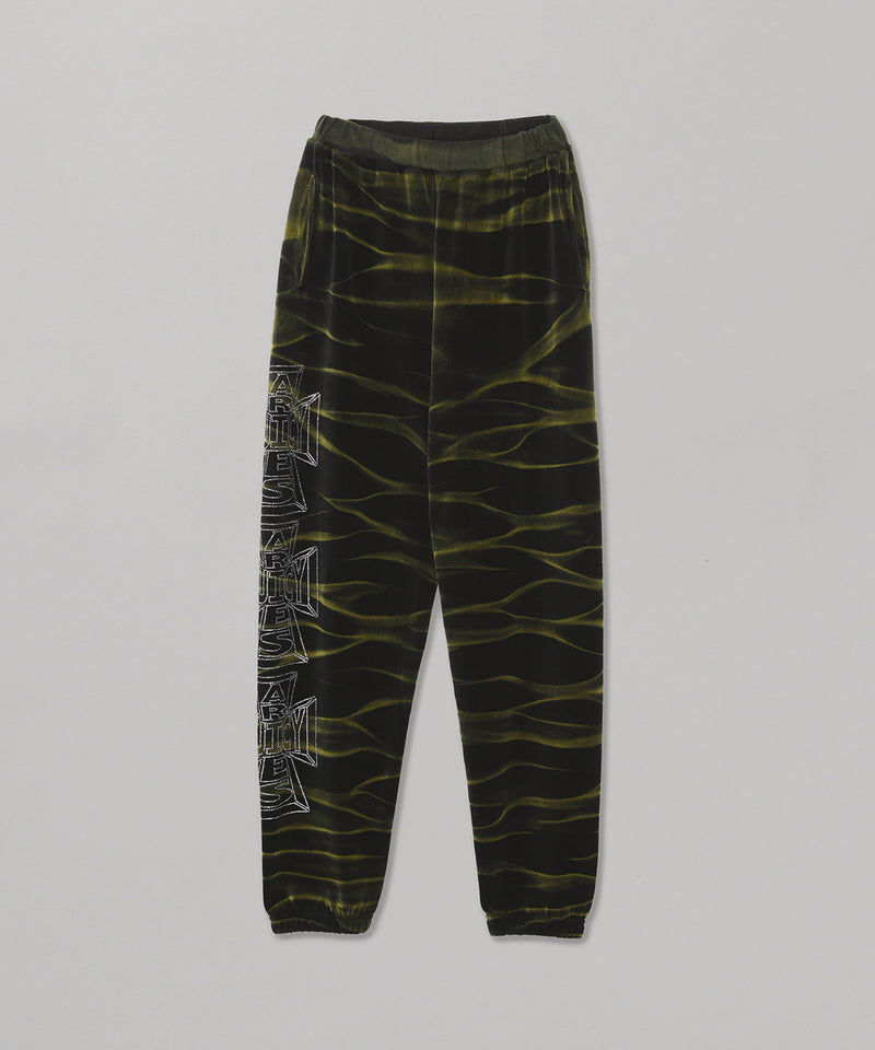 Juicy Tie Dye Unisex Velour Sweatpants-Aries-Forget-me-nots Online Store